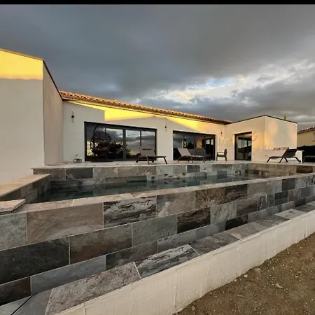 Villa Maison Moderne Piscine Chauffee